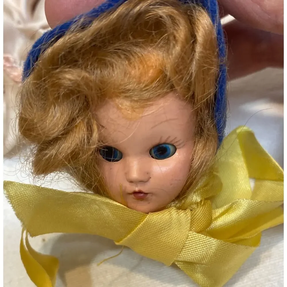 vtg Duchess doll lot Hard Plastic 1950s sleepy Eyes As Found Estate Parts Also